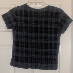brandy meville plaid top